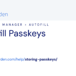 Bitwarden Passkey Kayıtlarını Güvenli Biçimde Yönetme