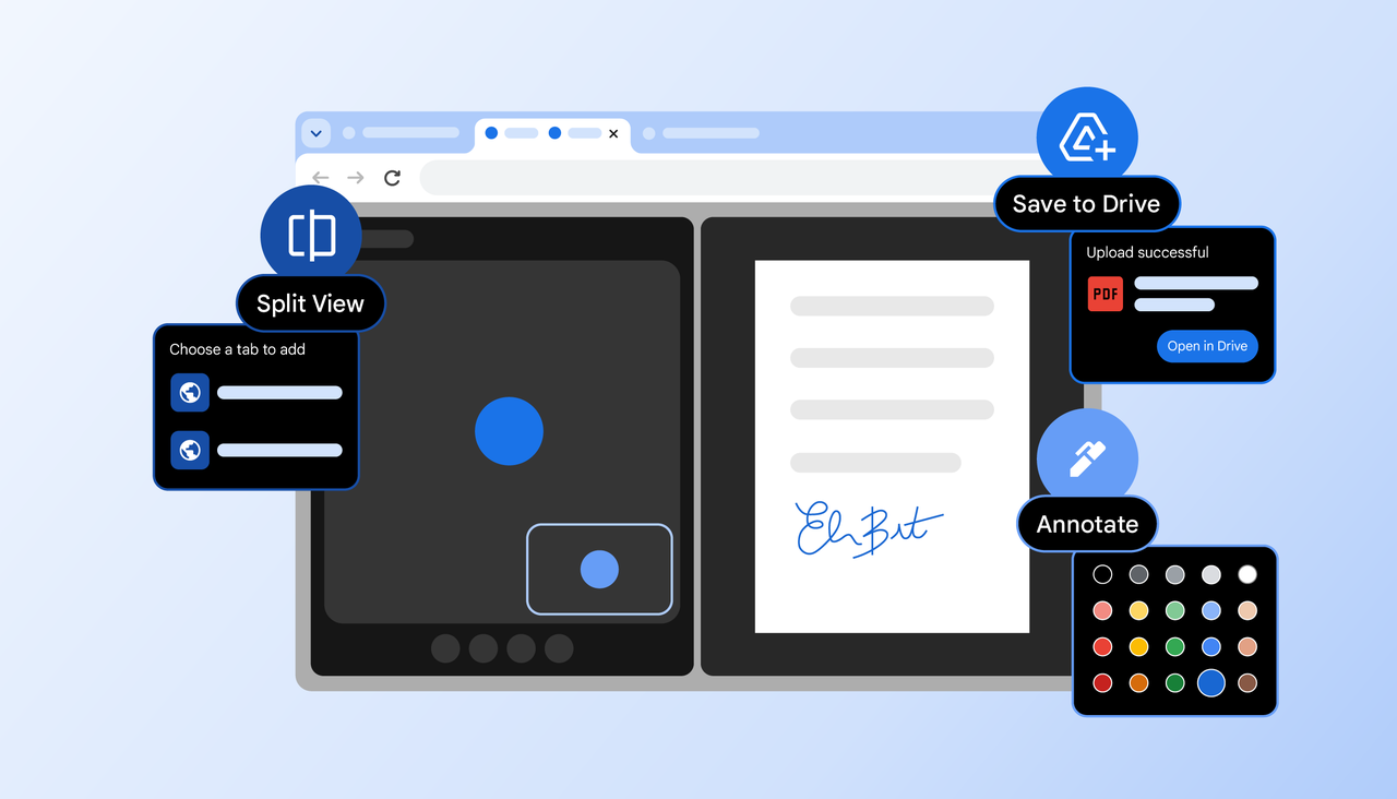 Chrome PDF Araçları: Belgeye Not Ekleme ve Google Drive’a Kaydetme