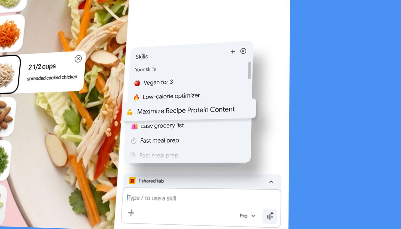 Chrome’da Gemini Skills: Tekrarlanan İstemleri Kısayola Dönüştürme